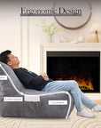 Inflatable Floor Bean Bag Chair - From Where - 