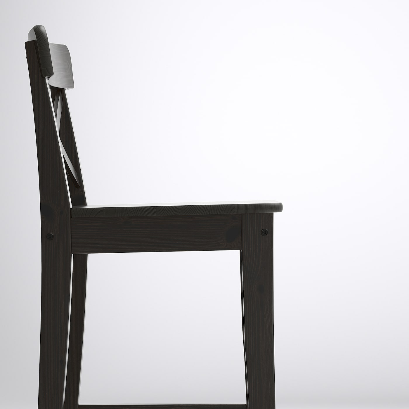 INGOLF Bar Stool with Backrest - From Where - 