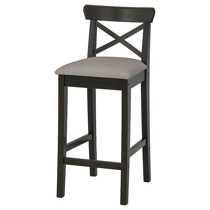 INGOLF Bar Stool with Backrest - From Where - 