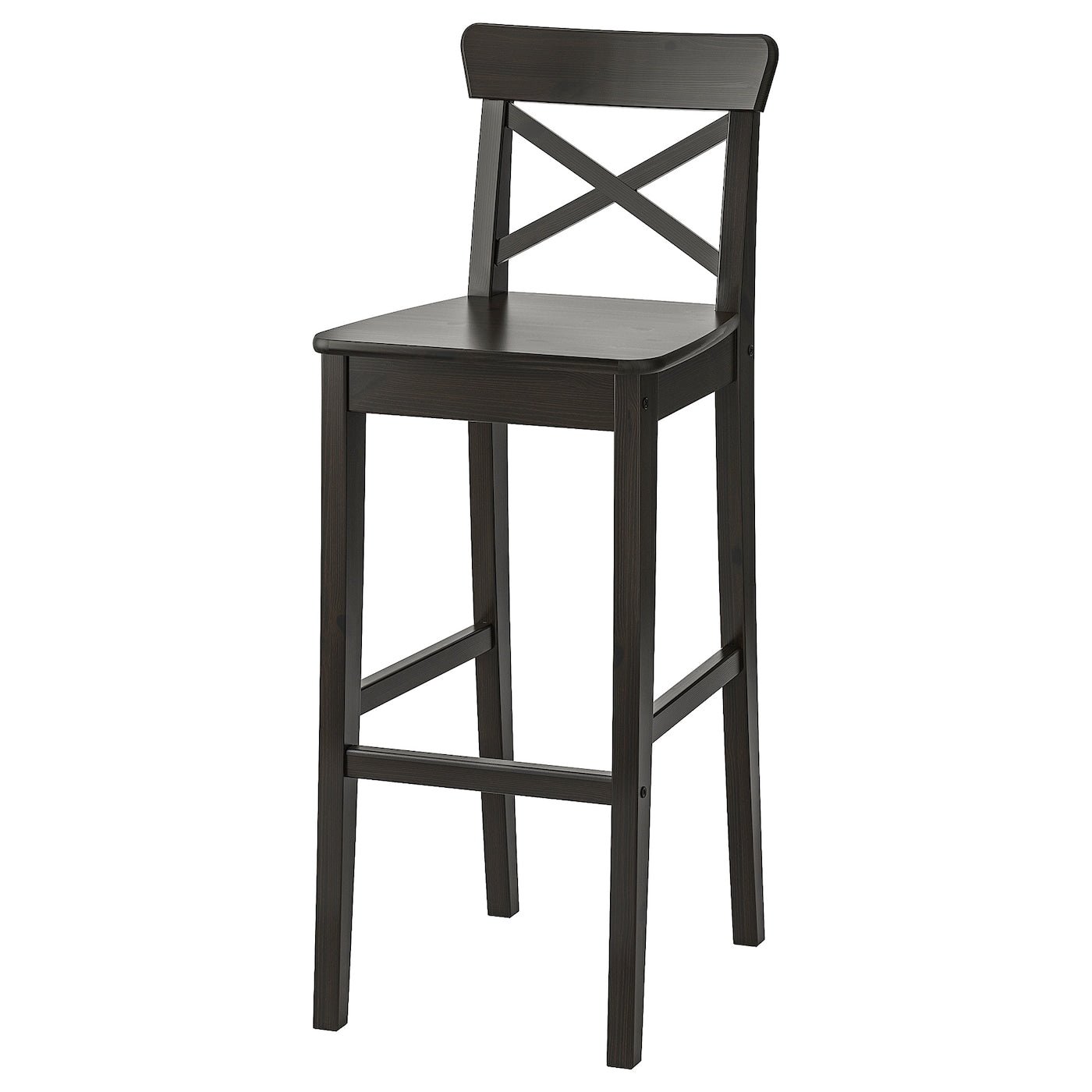 INGOLF Bar Stool with Backrest - From Where - 