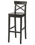 INGOLF Bar Stool with Backrest - From Where - 