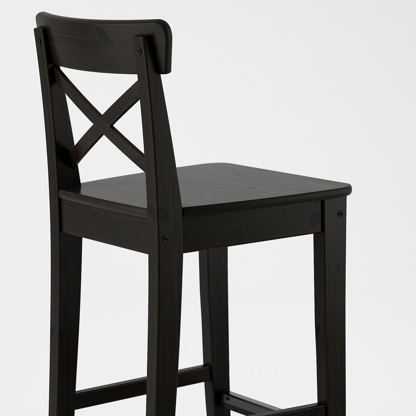 INGOLF Bar Stool with Backrest - From Where - 