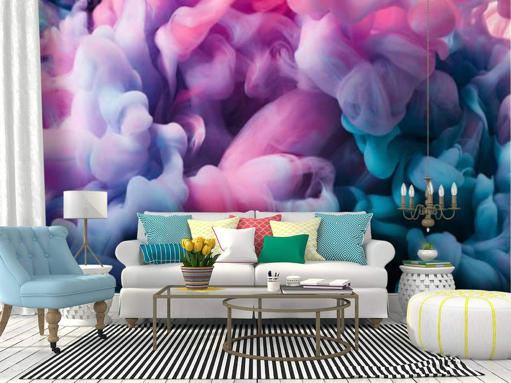 Ink in Water Wall Mural - From Where - 