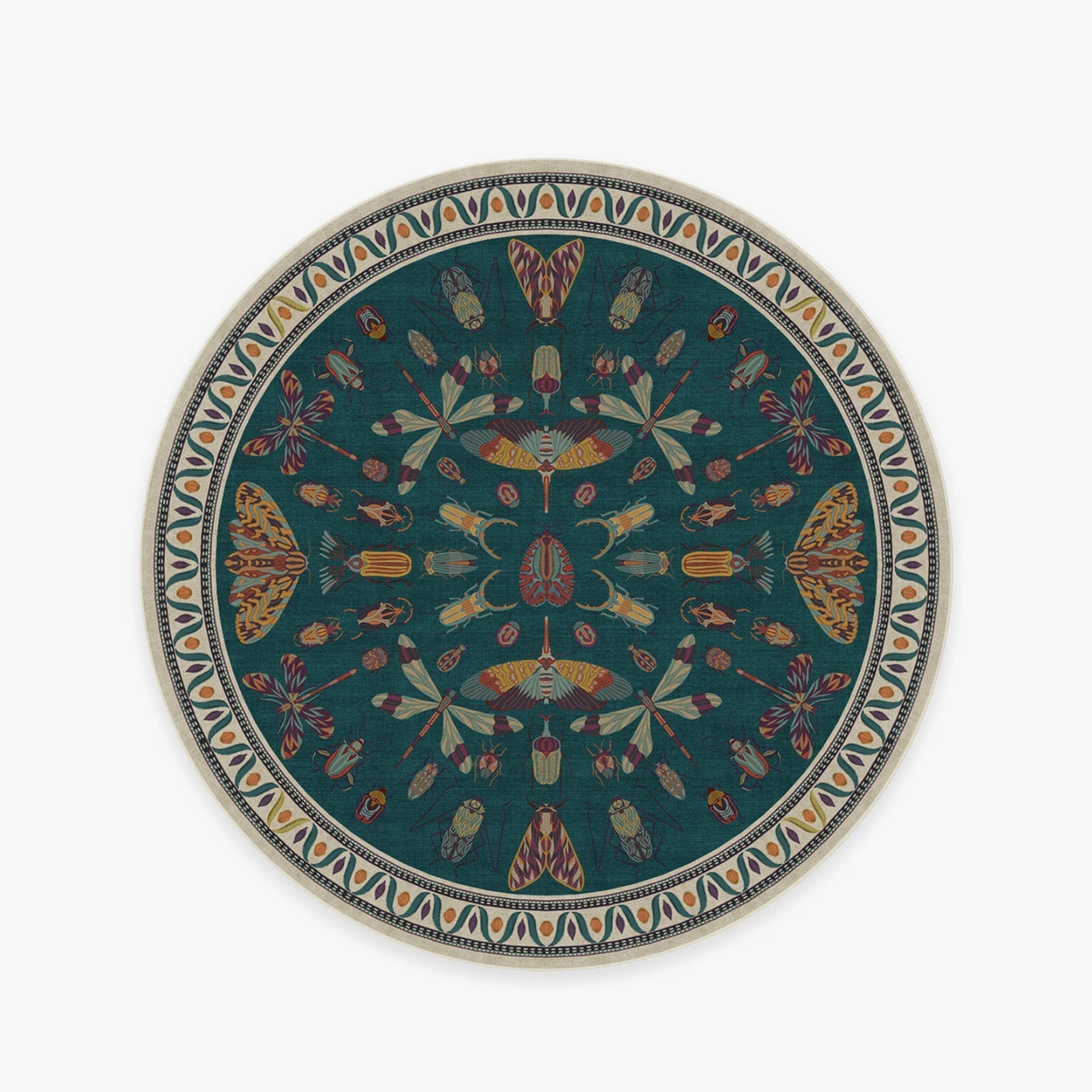 Iris Apfel Flutterby Medium Pile Rug - From Where - 