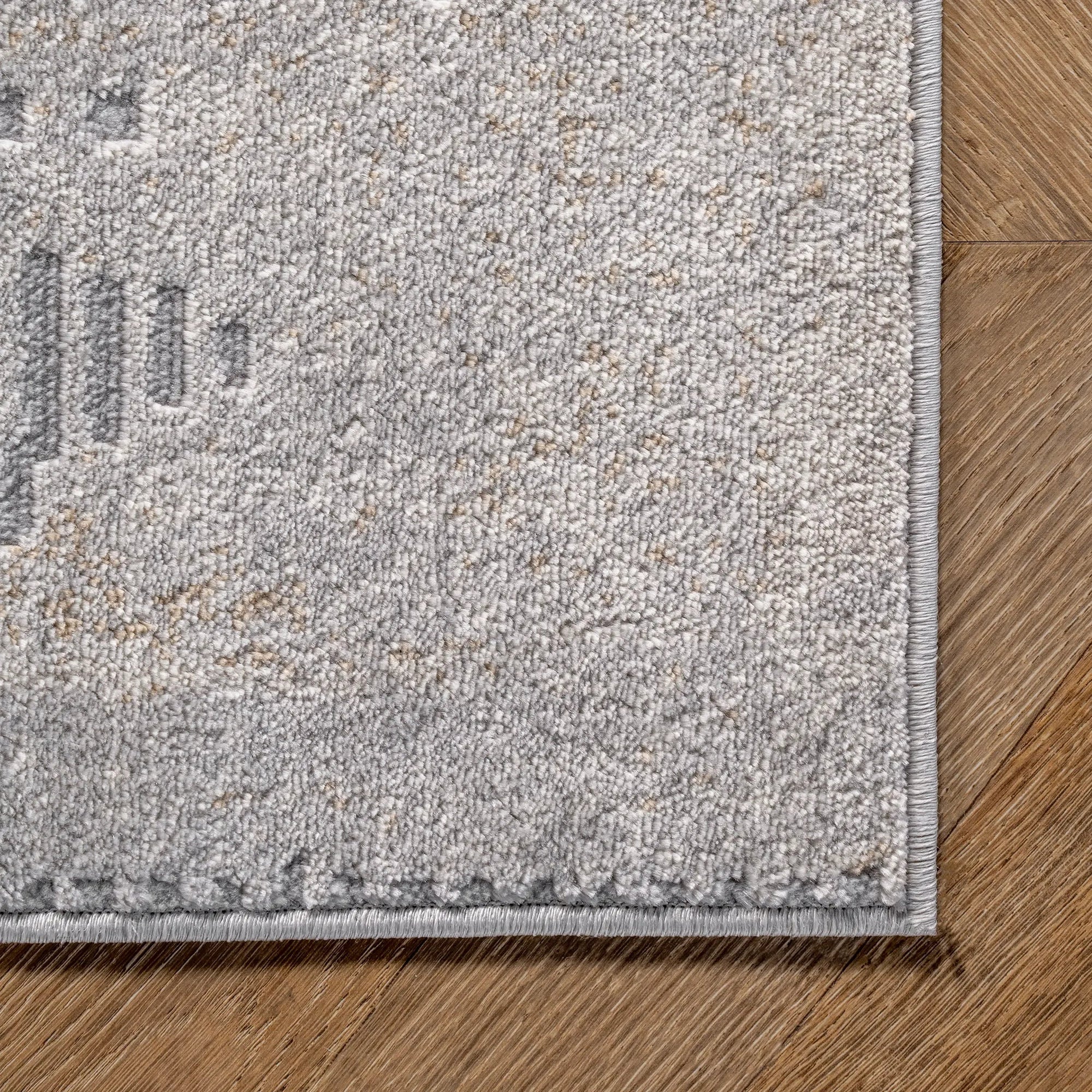 Iris Textured Abstract Rug - From Where Finds - 