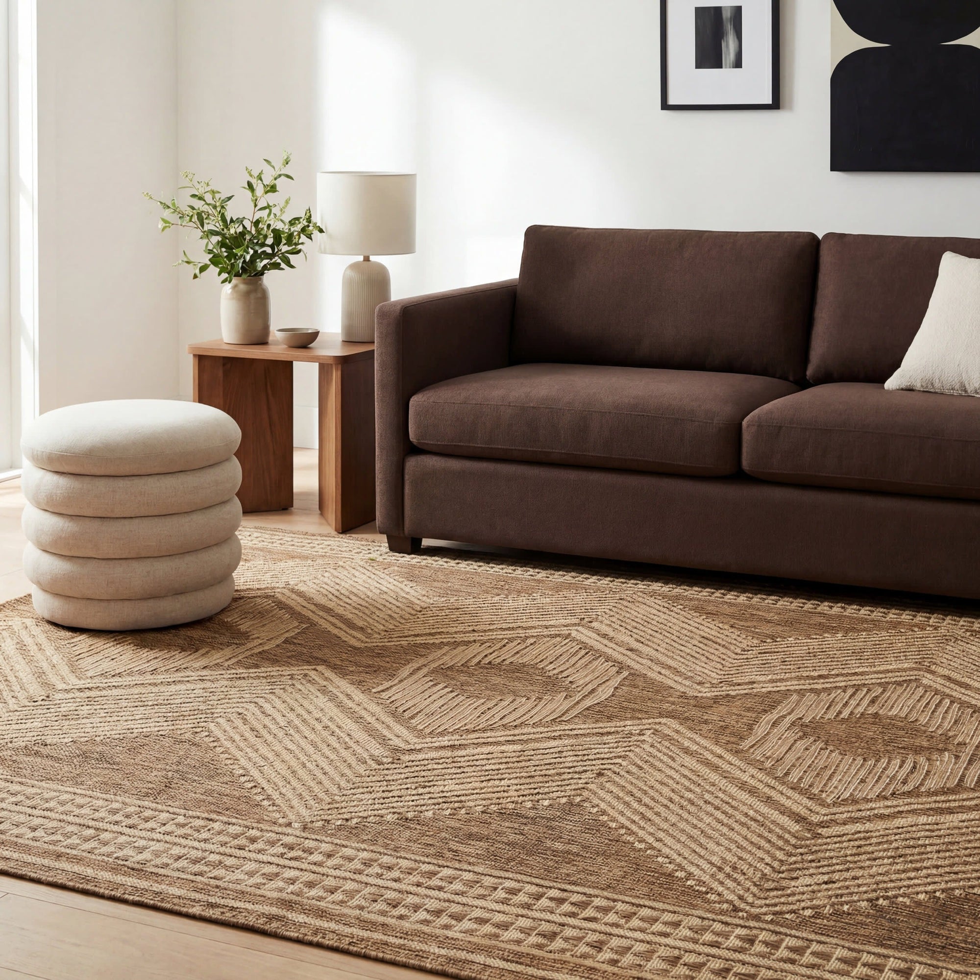 Iris Totem Indoor/Outdoor Flatweave Rug - From Where Finds - 