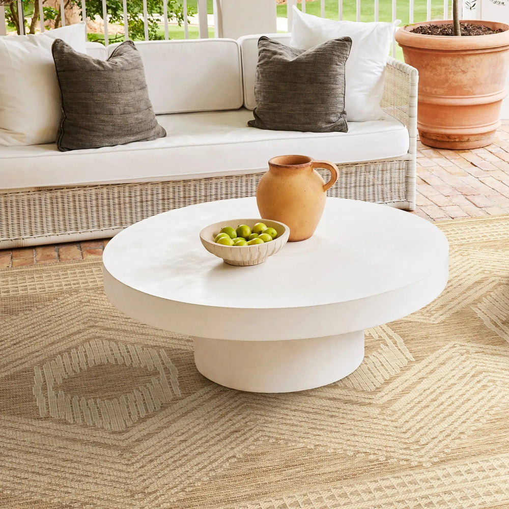 Iris Totem Indoor/Outdoor Flatweave Rug - From Where Finds - 