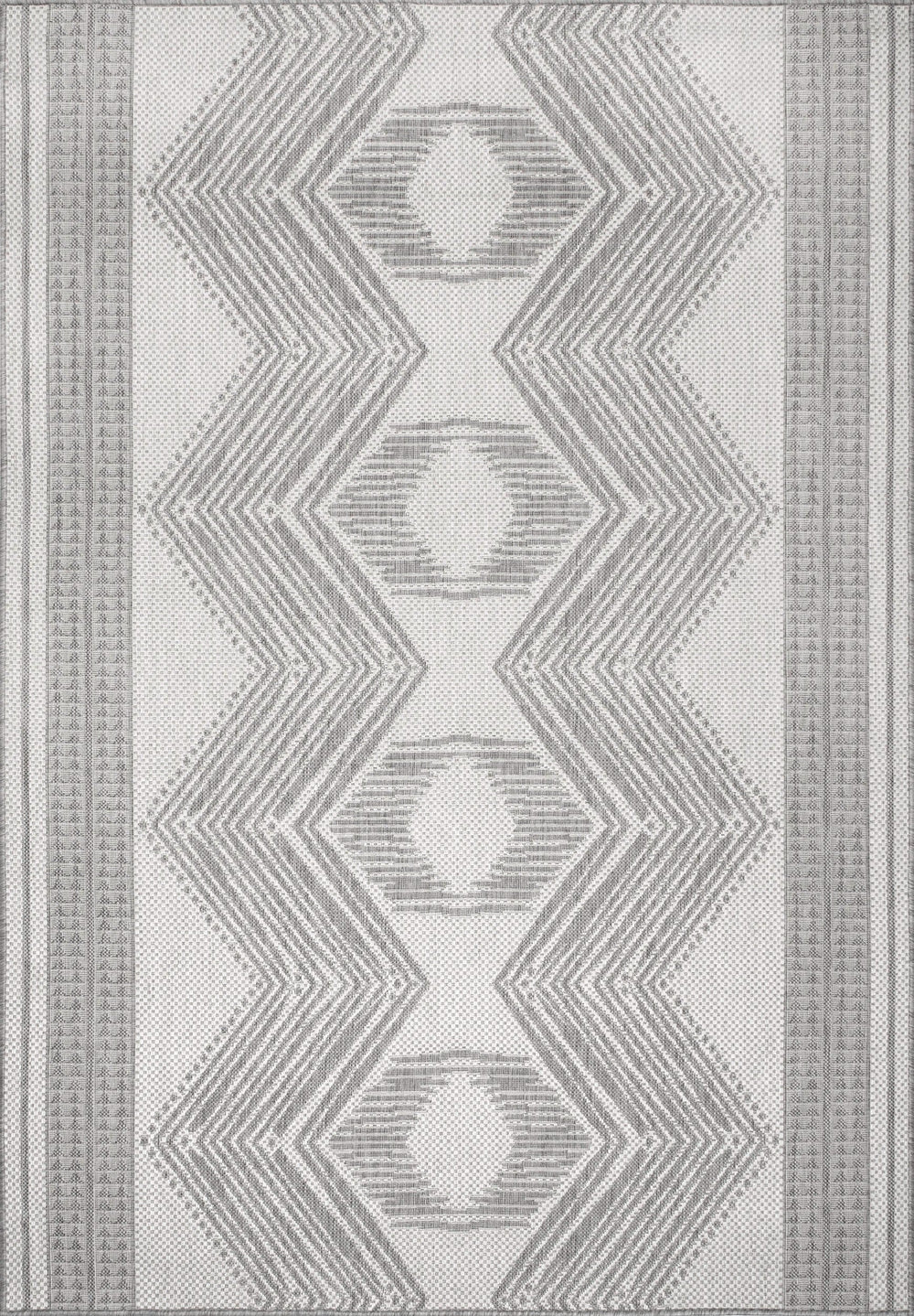 Iris Totem Indoor/Outdoor Flatweave Rug - From Where Finds - 