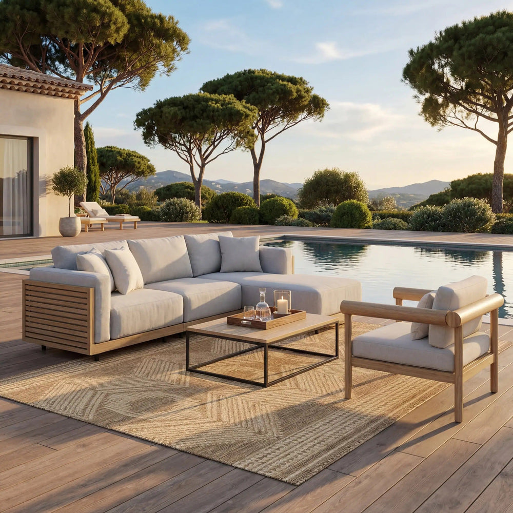 Iris Totem Indoor/Outdoor Flatweave Rug - From Where Finds - 