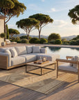 Iris Totem Indoor/Outdoor Flatweave Rug - From Where Finds - 