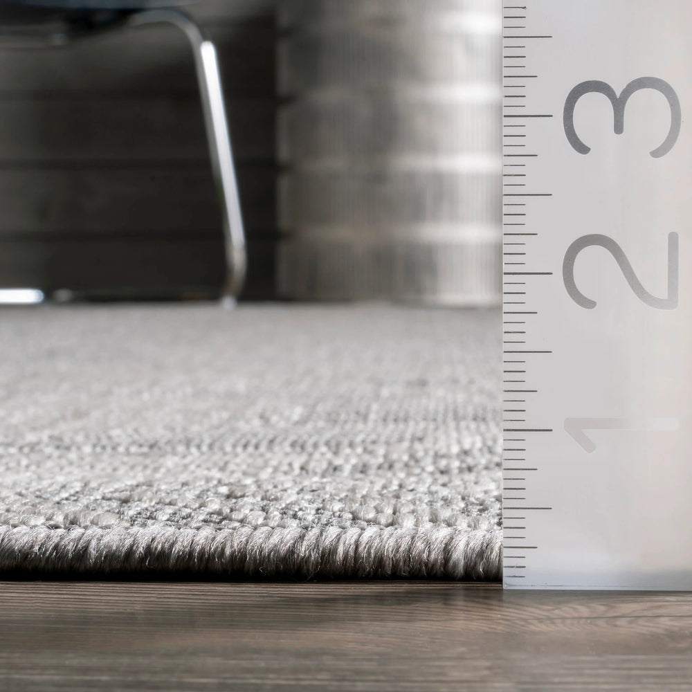 Iris Totem Indoor/Outdoor Flatweave Rug - From Where Finds - 