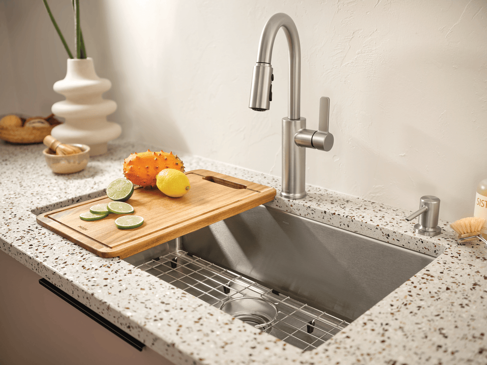 Islet 33"x22" Stainless Steel 18 - Gauge Single - Bowl Dual - Mount Sink - From Where Finds - 
