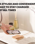 Italian Leather Wireless Charging Pad - From Where - 