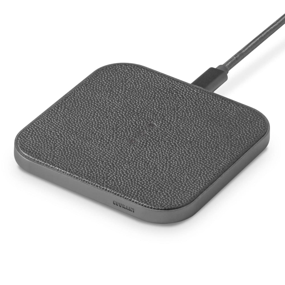 Italian Leather Wireless Charging Pad - From Where - 