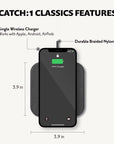 Italian Leather Wireless Charging Pad - From Where - 