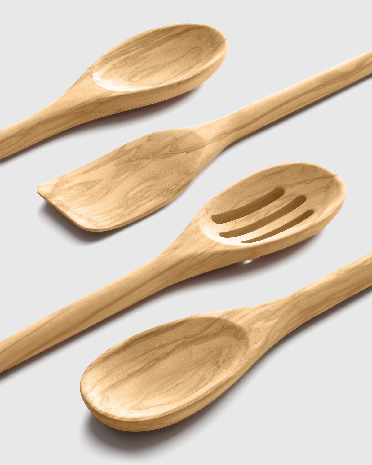 Italian Olivewood Utensil Set - From Where Finds -