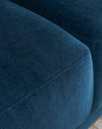 Italian Quality Sofa in Navy Blue - From Where - 