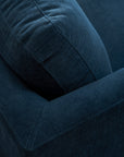 Italian Quality Sofa in Navy Blue - From Where - 