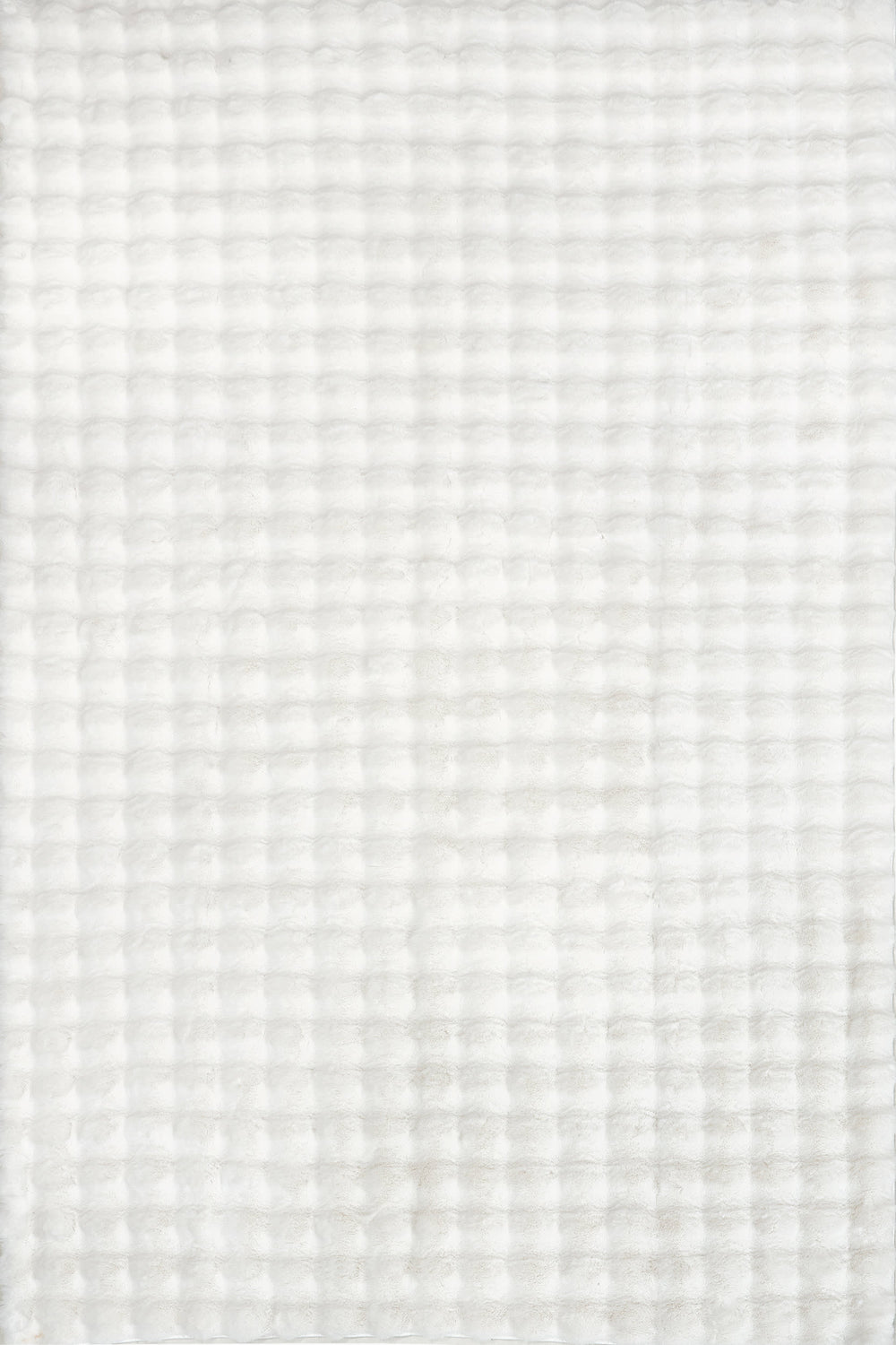 Ivana Checkered Plush Cloud Washable Rug - From Where Finds - 