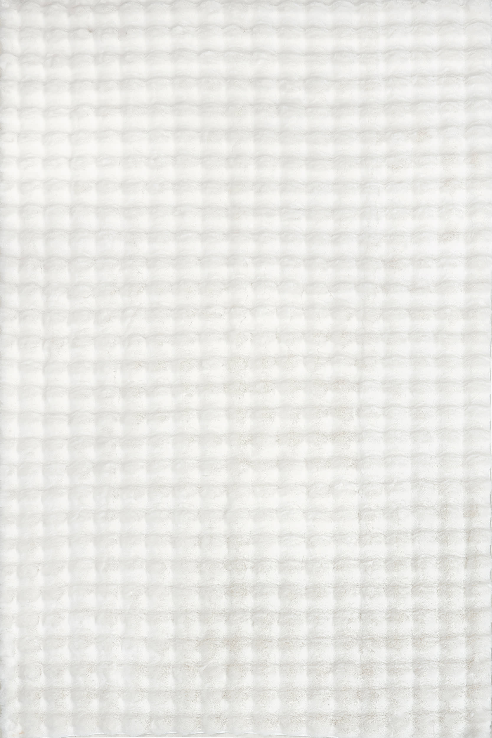 Ivana Checkered Plush Cloud Washable Rug - From Where Finds - 