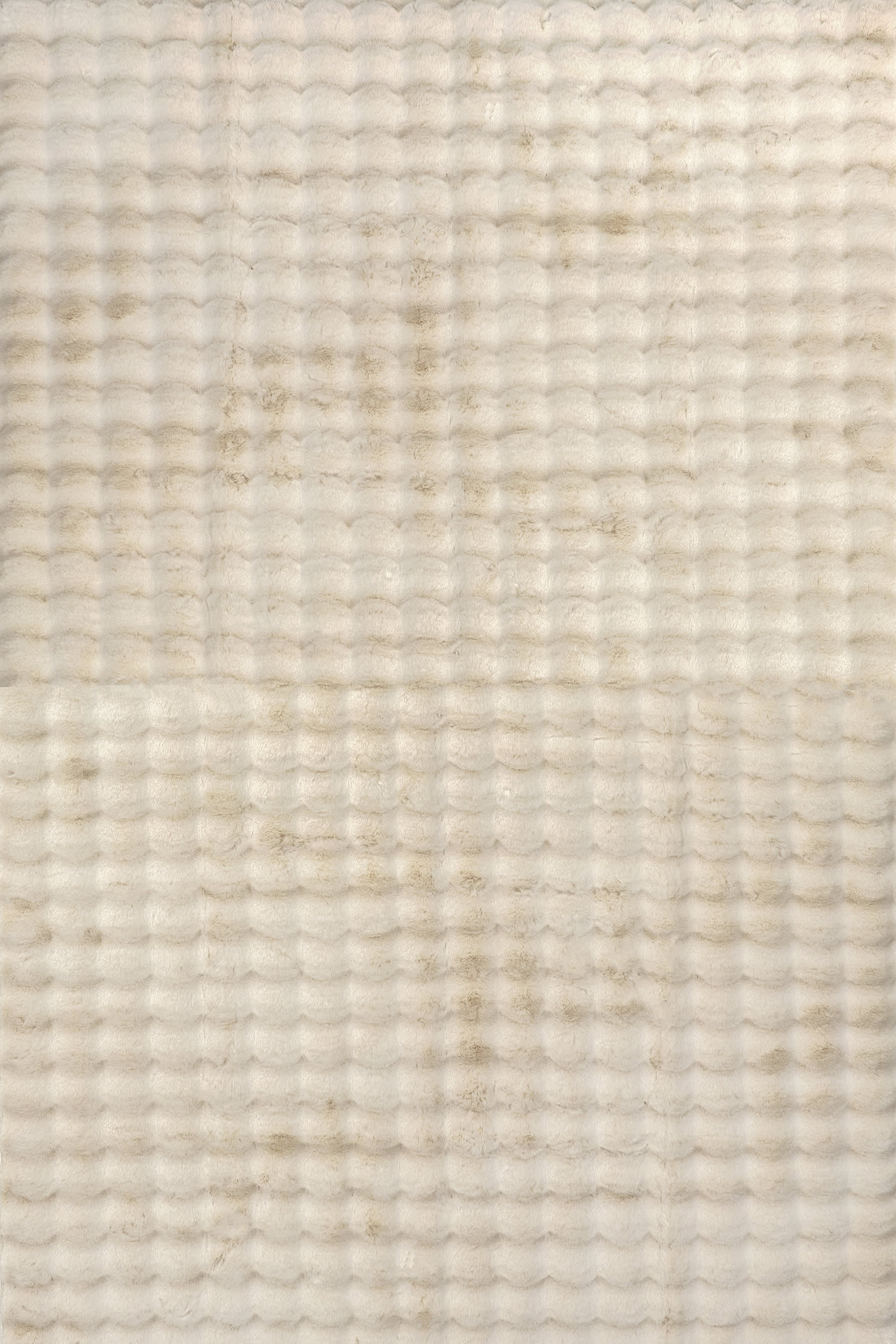 Ivana Checkered Plush Cloud Washable Rug - From Where Finds - 