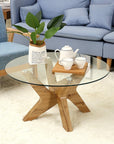 Ivinta Round Coffee Table - From Where - 