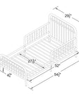 Ivy Metal Toddler Bed - From Where - 