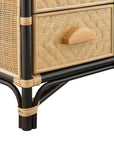 Jane 71" Arched Rattan Bookshelf - From Where Finds - 