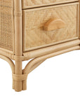 Jane 71" Arched Rattan Bookshelf - From Where Finds - 