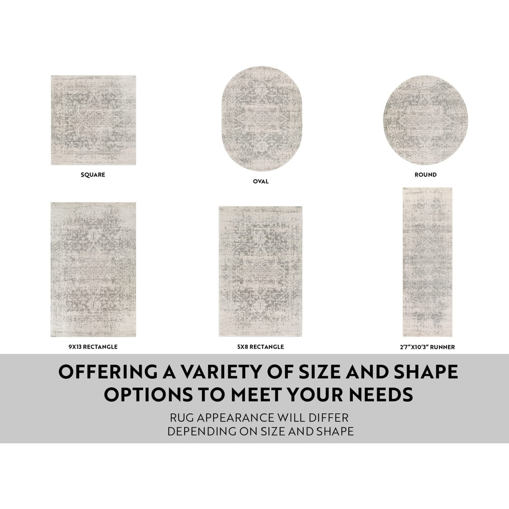 Janine Vintage Medallion Rug - From Where - 