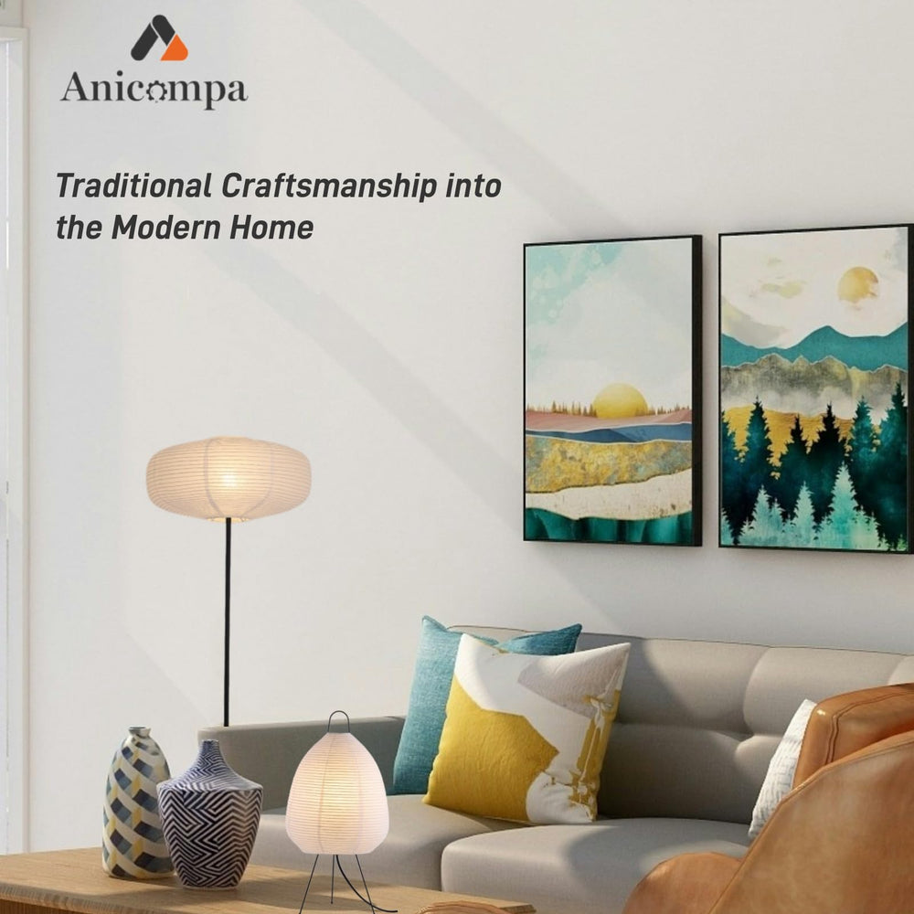 Japanese Paper Lantern Lamp - From Where - 