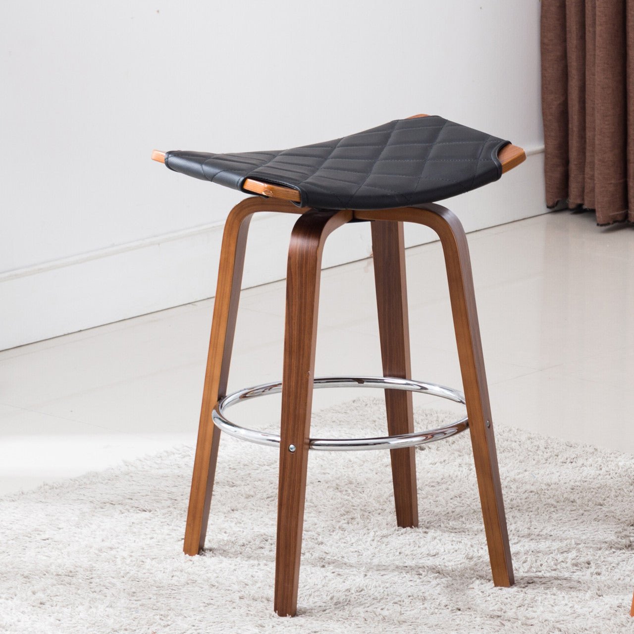 Jasper Mid - Century Swivel Barstool - From Where - 