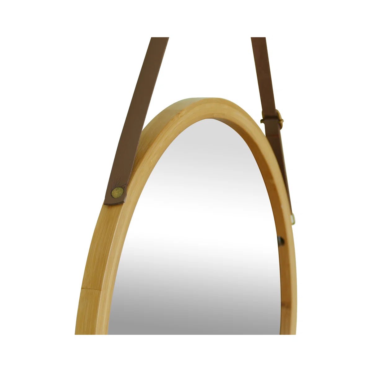 Jeffrey Wood Flat Wall Mirror - From Where - 