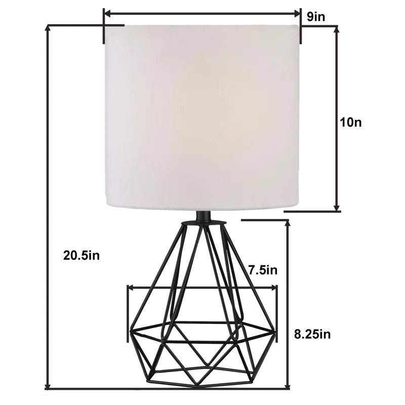 Jermaine 18.75" Table Lamp Set (Set of 2) - From Where - 
