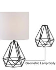 Jermaine 18.75" Table Lamp Set (Set of 2) - From Where - 