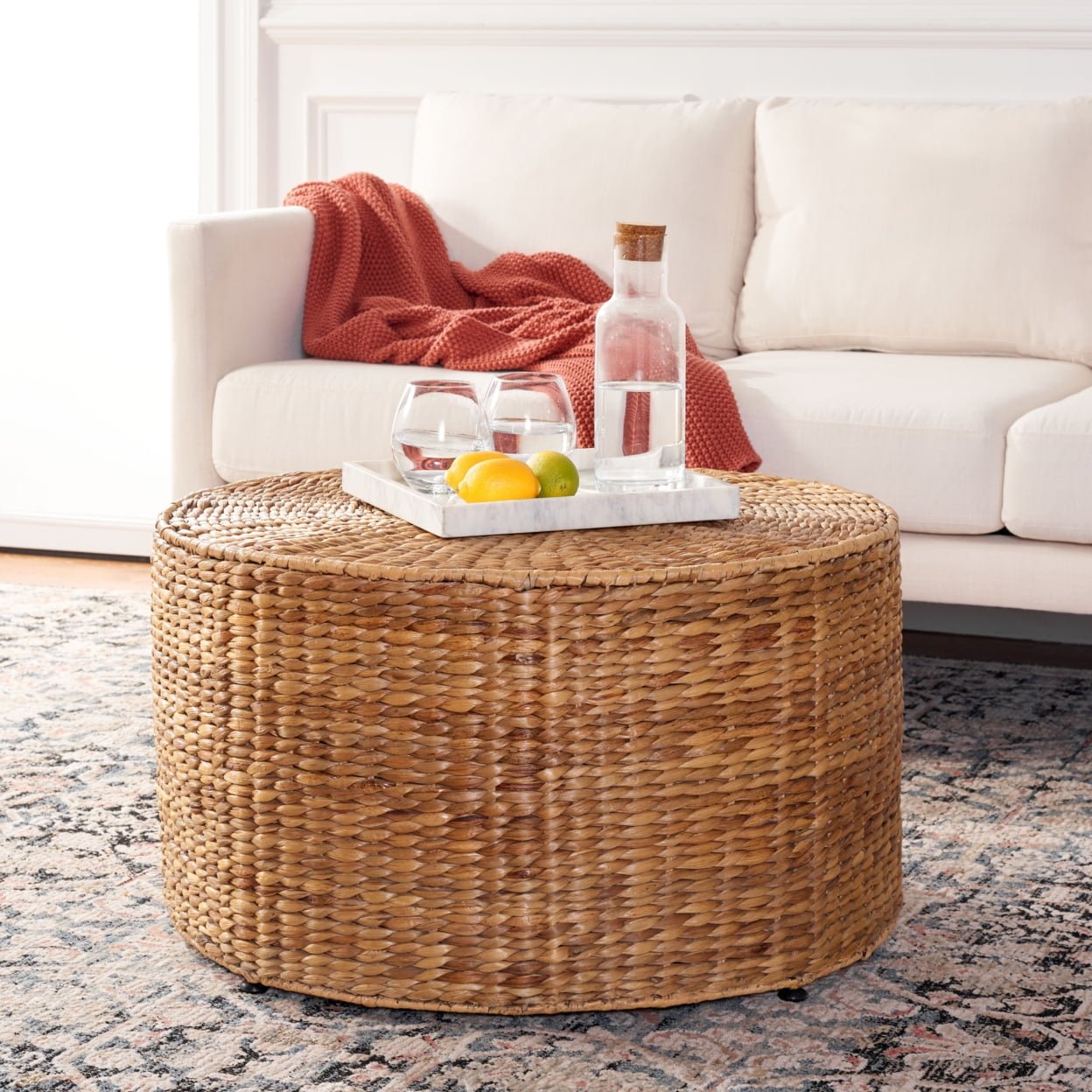 Jesse Wicker Coffee Table Natural - From Where - 