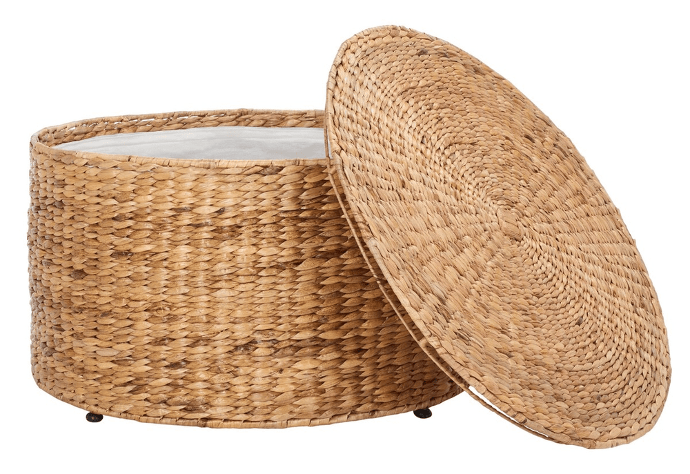 Jesse Wicker Storage Coffee Table - From Where Finds - 
