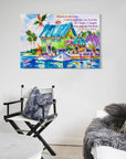 Jimmy Buffett Quotes Tropical Beach Art - From Where - 