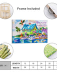 Jimmy Buffett Quotes Tropical Beach Art - From Where - 