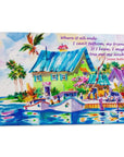 Jimmy Buffett Quotes Tropical Beach Art - From Where - 