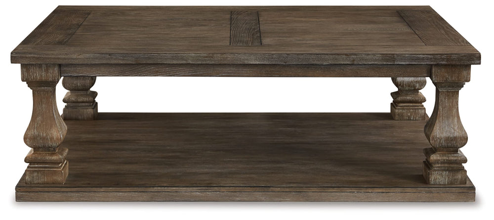 Johnelle Farmhouse Coffee Table - From Where - 