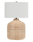 Jolina Rattan Table Lamp - From Where - 
