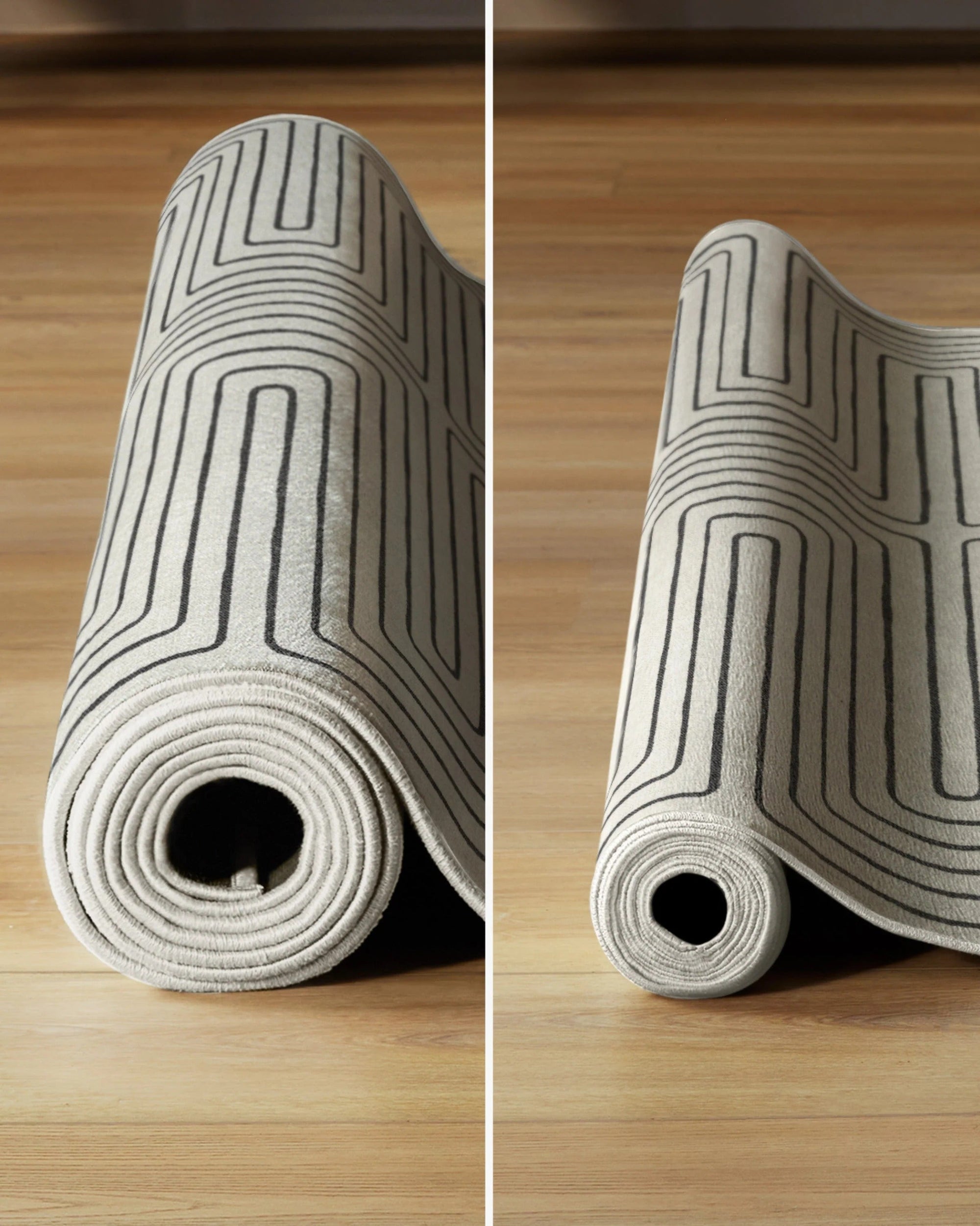 Jonathan Adler Labyrinth Black & Ivory Rug - From Where - 