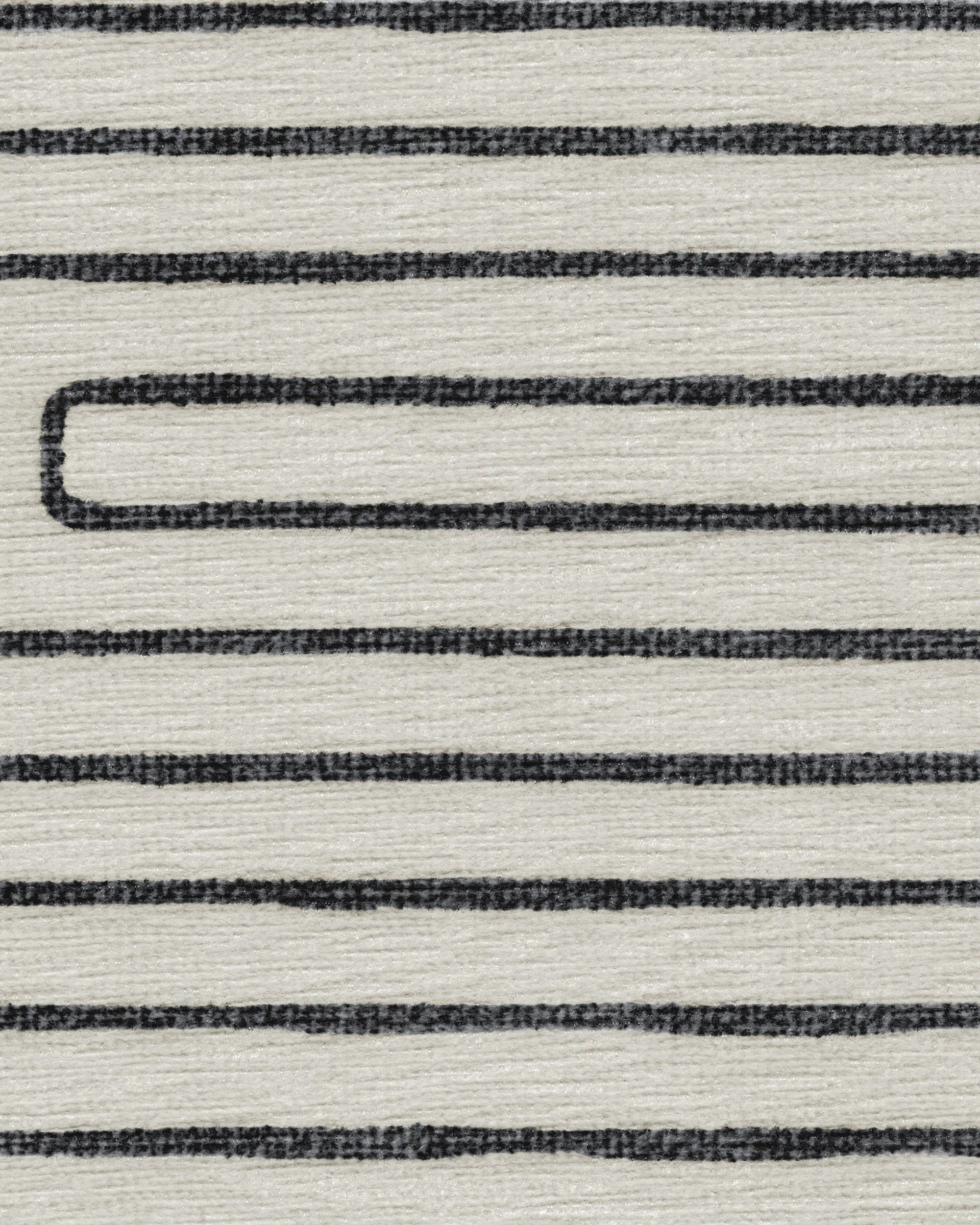 Jonathan Adler Labyrinth Black & Ivory Rug - From Where - 