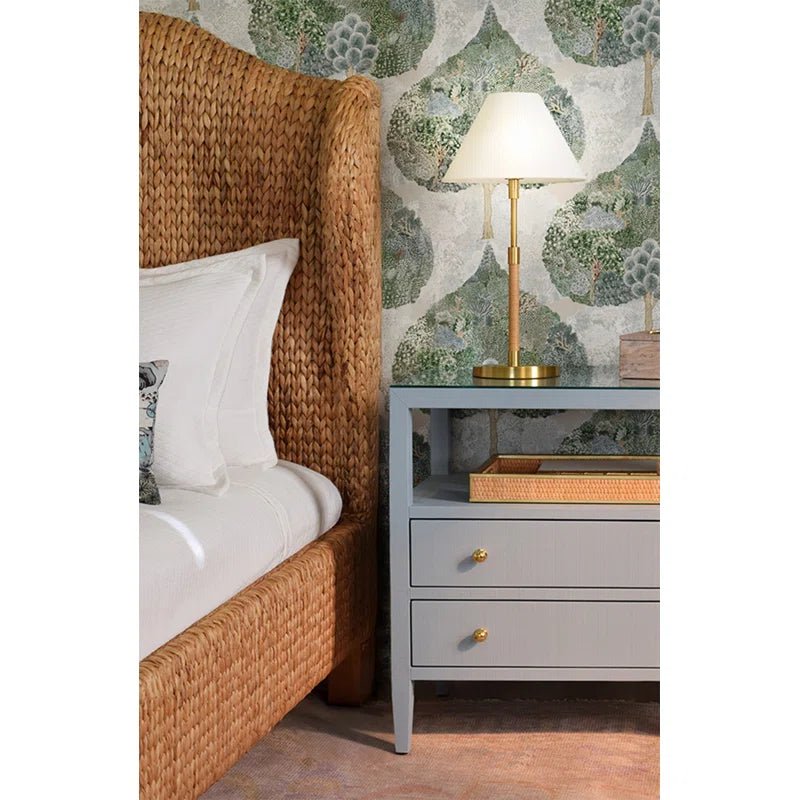 Jovi Wingback Bed - From Where - 