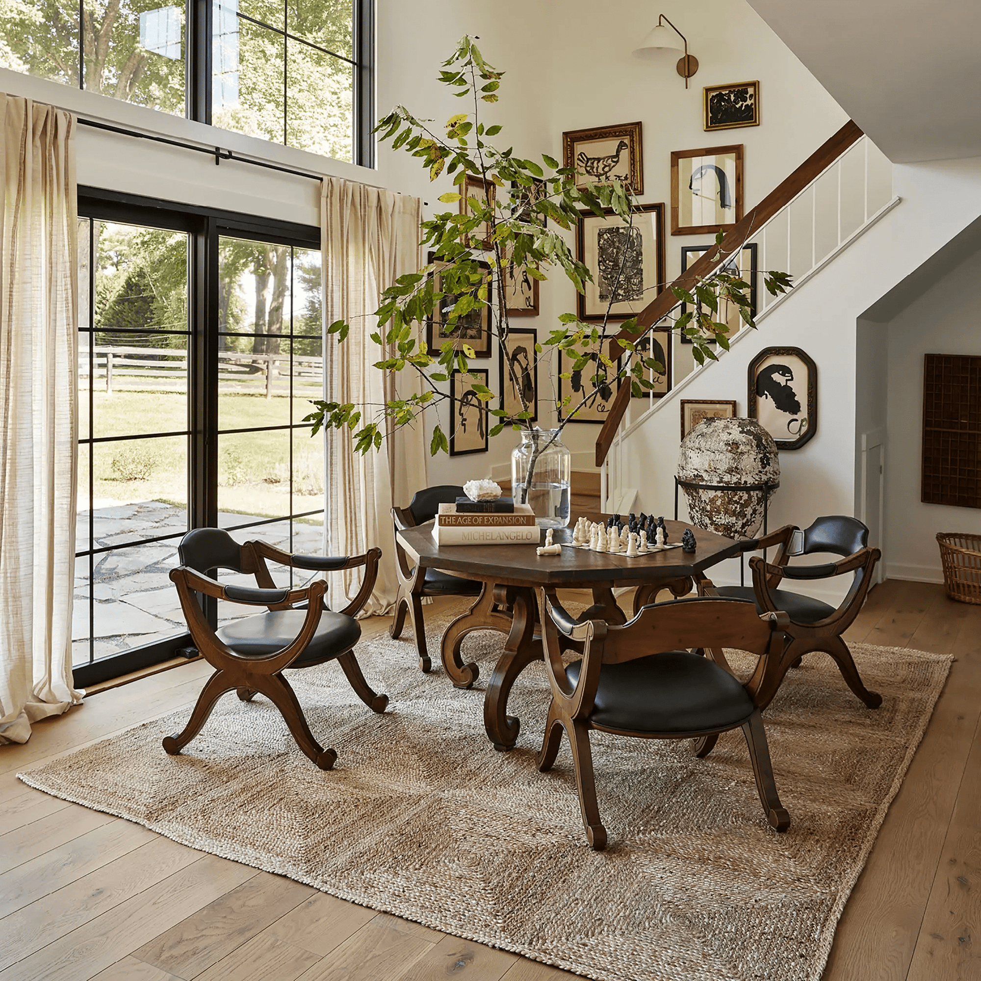 Juniper Jute Tiled Rug | Natural - From Where - 