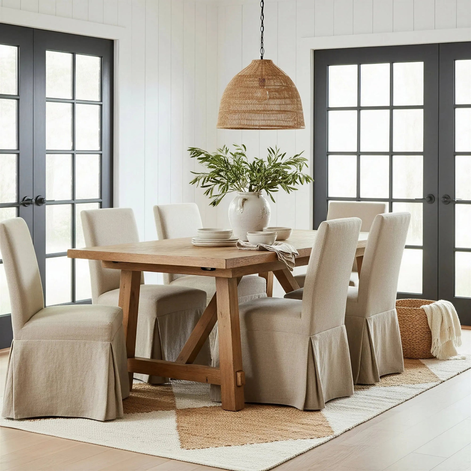 Jute Harlequin Trellis Rug - From Where Finds - 