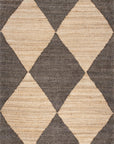 Jute Harlequin Trellis Rug - From Where Finds - 