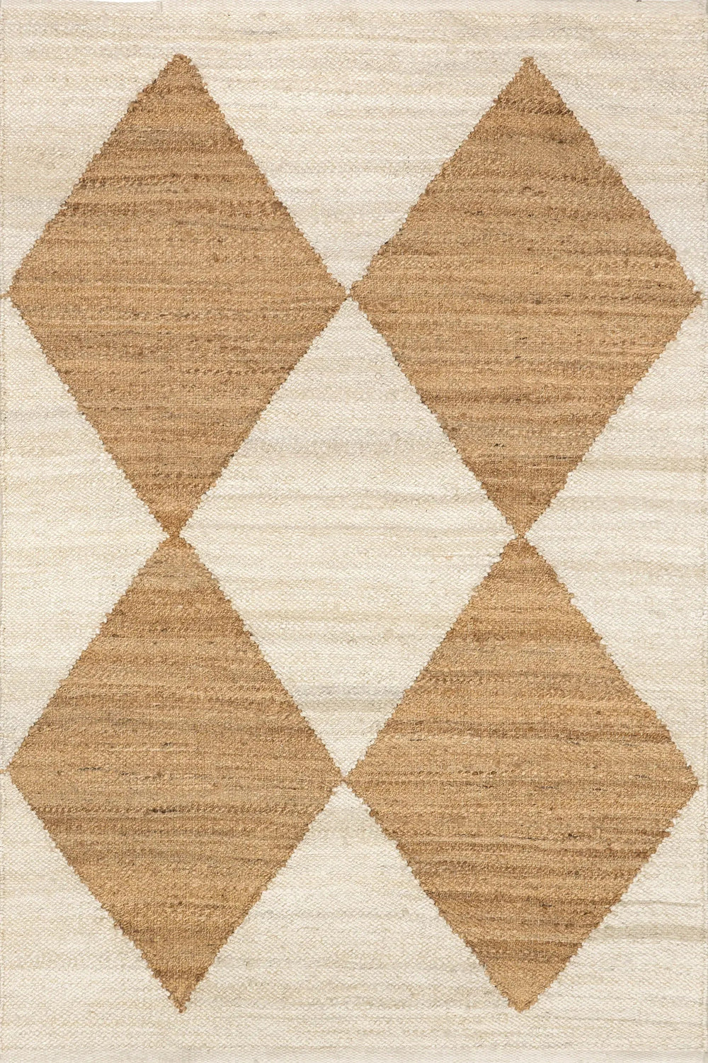 Jute Harlequin Trellis Rug - From Where Finds - 