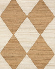 Jute Harlequin Trellis Rug - From Where Finds - 